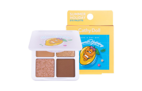 Cathy Doll - Kakao Friends Palette yeux vacances d'été - 6g - Cathy Doll - Kakao Friends Palette yeux vacances d'été - 6g -