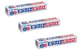 LION - Dentifrice blanc et blanc - 3pièces