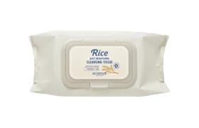 SKINFOOD - Rice Daily Brightening Tissu de nettoyage - 80pièces