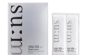 su:m37 - Bright Award Lavage en poudre enzymatique - 1.5g*40pièces