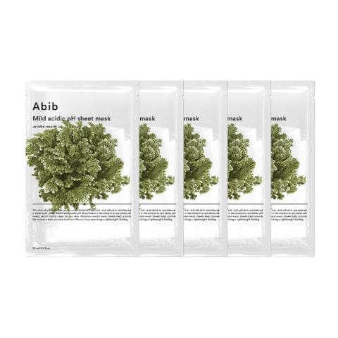 Abib - Mild Acidic pH Masque en drap - Coupe Jericho Rose - 5pièces
