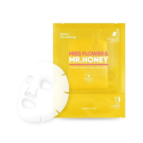 BANILA CO - Miss Flower & Mr. Honey Propolis Masque rajeunissant...