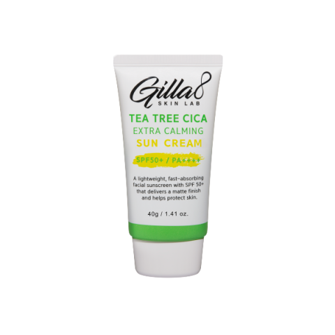 Gilla8 - Tea Tree Cica Crème Solaire Extra Calmante SPF50+ PA++++...