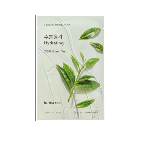 innisfree - Masque d'énergie à pression - 1pièce - Green Tea innisfree - Masque d'énergie à pression - 1pièce - Green Tea