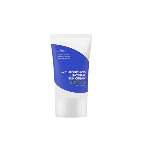 Isntree - Hyaluronic Acid Crème Solaire Naturelle SPF50+ PA++++ - 50ml Isntree - Hyaluronic Acid Crème Solaire Naturelle SPF50+ PA++++ - 50ml