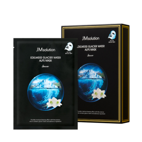 JMsolution - Edelweiss Glacier Water Alps Mask Snow - 10pièces