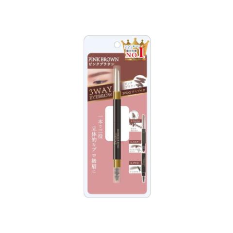 Picomonte - DE 3Way Sourcils - 34g - Pink Brown