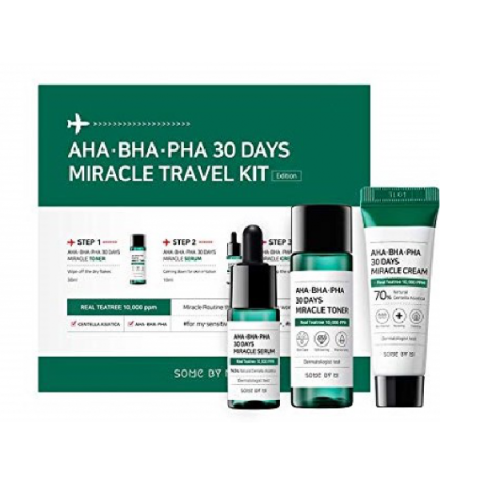 SOME BY MI - AHA-BHA-PHA 30 Days Miracle Kit de voyage - Édition SOME BY MI - AHA-BHA-PHA 30 Days Miracle Kit de voyage - Édition