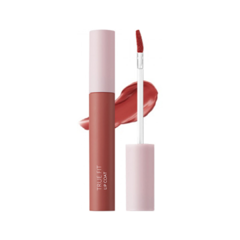 The Saem - True Fit Lip Coat - 3.5ml - #BE01 Fake Mood